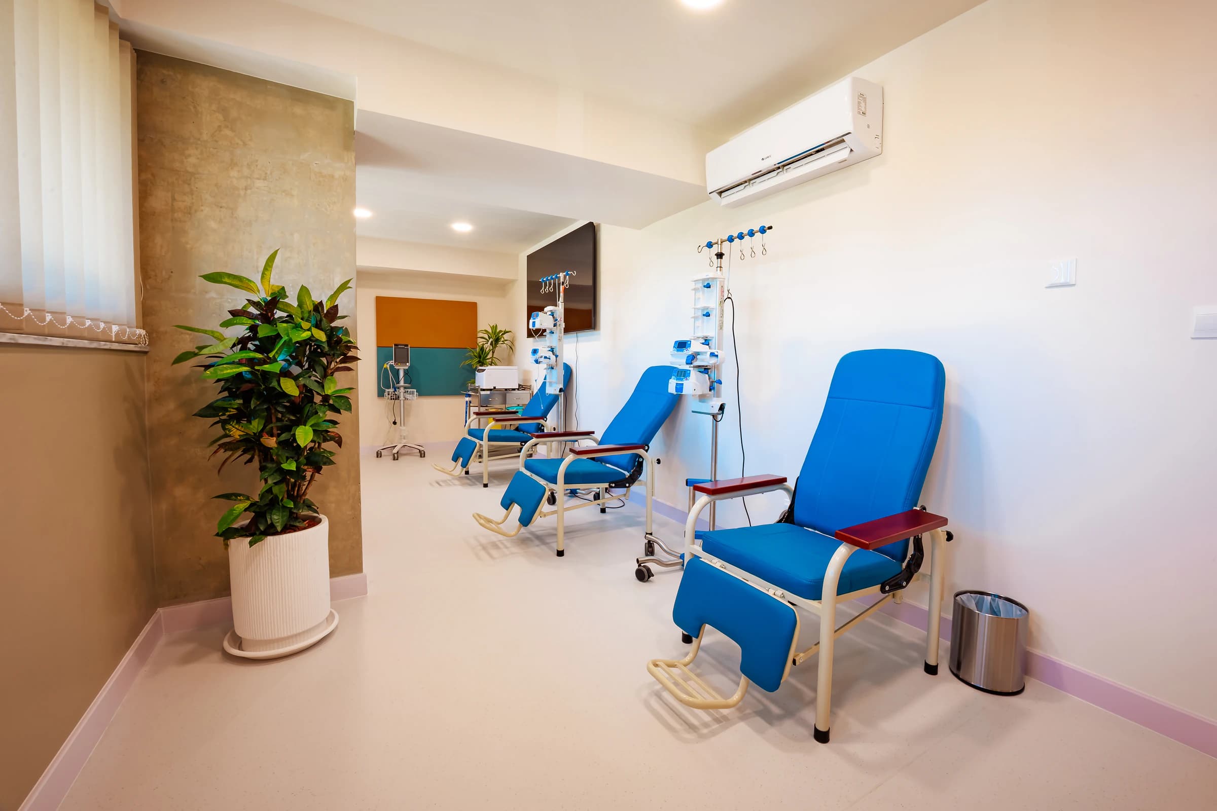 The real private infusion room at AION