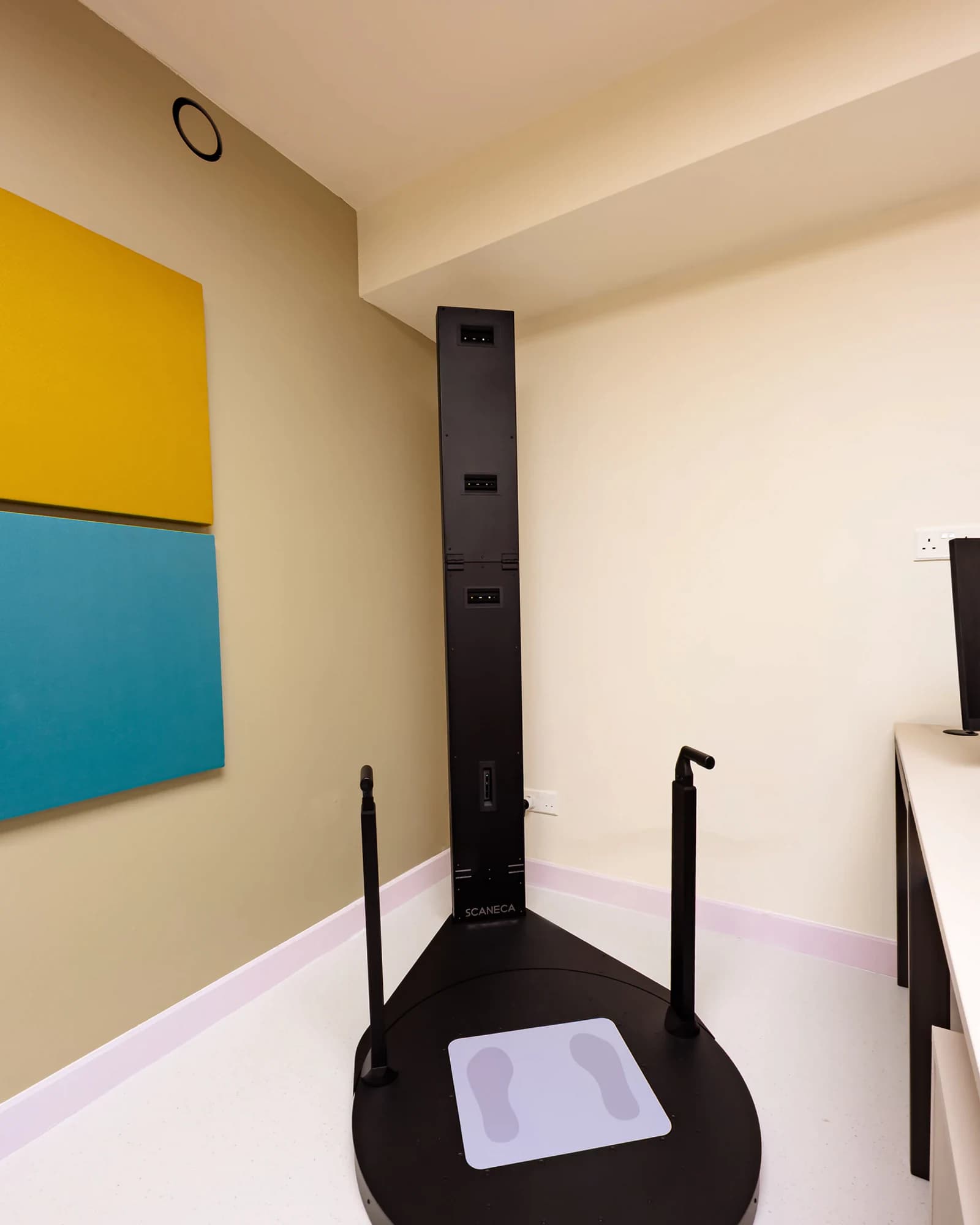 The real Scaneca body-composition scanner at AION